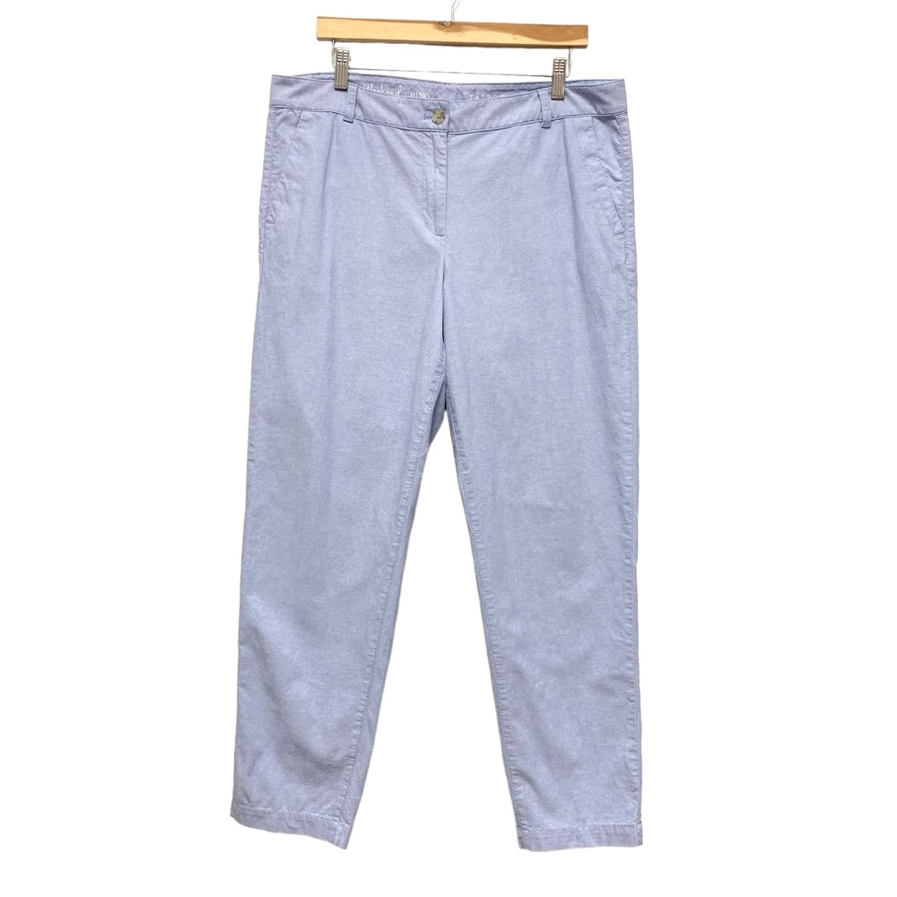 Talbots Light Blue Cropped Pants
